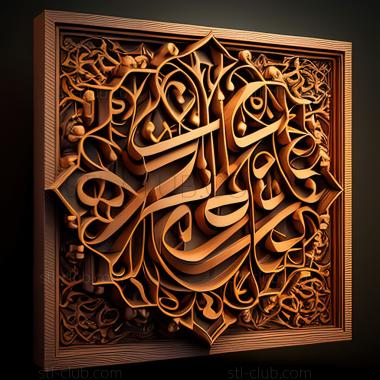 3D model Muslim (STL)